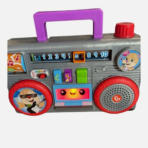 Fisher-Price Colorful Boombox Toy - Picture 1 of 11